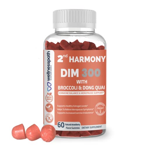 2nd Harmony DIM 300, DIM Supplement with Dong Quai, Aids with Menopause Relief and Hormone